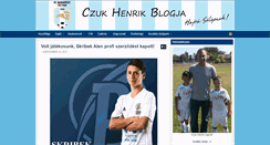 Desktop Screenshot of czukhenrik.hu